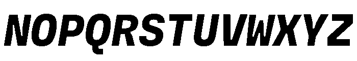 Copyright Mass Driver B.V 168 Font UPPERCASE