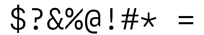 Copyright Mass Driver B.V 169 Font OTHER CHARS
