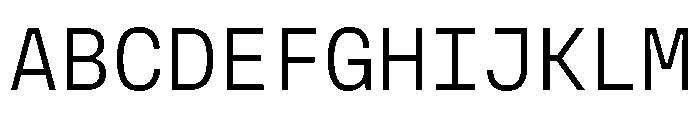 Copyright Mass Driver B.V 169 Font UPPERCASE