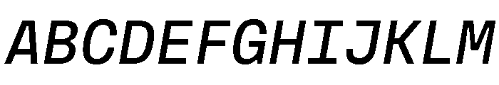 Copyright Mass Driver B.V 172 Font UPPERCASE
