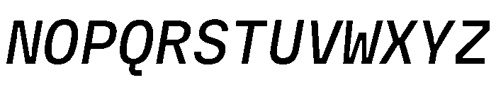 Copyright Mass Driver B.V 172 Font UPPERCASE