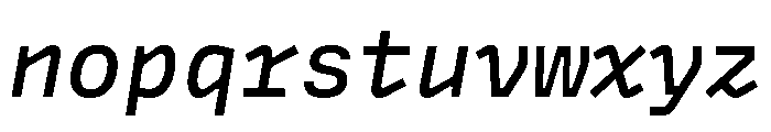 Copyright Mass Driver B.V 172 Font LOWERCASE