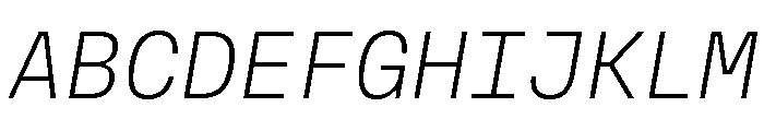 Copyright Mass Driver B.V 173 Font UPPERCASE