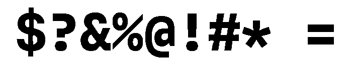 Copyright Mass Driver B.V 177 Font OTHER CHARS