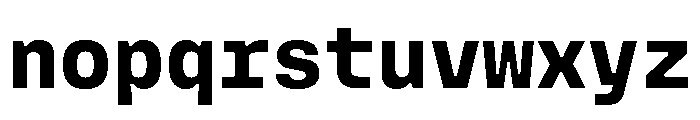 Copyright Mass Driver B.V 177 Font LOWERCASE