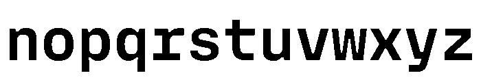 Copyright Mass Driver B.V 178 Font LOWERCASE