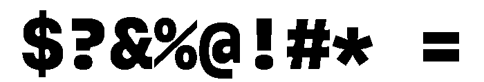 Copyright Mass Driver B.V 179 Font OTHER CHARS
