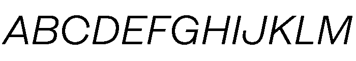 Copyright Mass Driver B.V 182 Font UPPERCASE