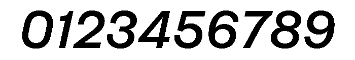 Copyright Mass Driver B.V 184 Font OTHER CHARS