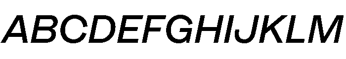 Copyright Mass Driver B.V 184 Font UPPERCASE