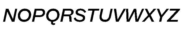 Copyright Mass Driver B.V 184 Font UPPERCASE