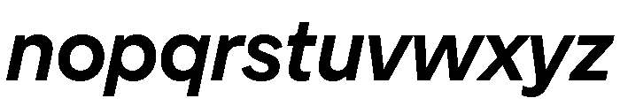 Copyright Mass Driver B.V 18 Font LOWERCASE