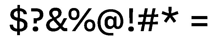 Copyright Mass Driver B.V 192 Font OTHER CHARS
