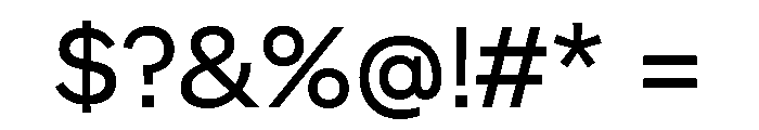 Copyright Mass Driver B.V 195 Font OTHER CHARS