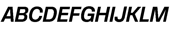 Copyright Mass Driver B.V 198 Font UPPERCASE