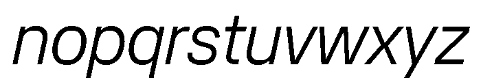 Copyright Mass Driver B.V 19 Font LOWERCASE