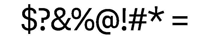 Copyright Mass Driver B.V 20 Font OTHER CHARS