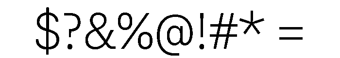Copyright Mass Driver B.V 2 Font OTHER CHARS