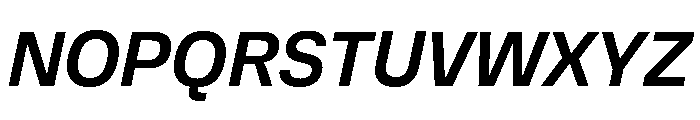 Copyright Mass Driver B.V 202 Font UPPERCASE