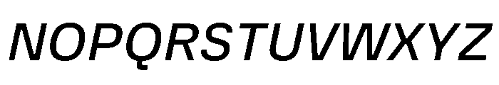 Copyright Mass Driver B.V 203 Font UPPERCASE