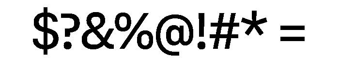 Copyright Mass Driver B.V 204 Font OTHER CHARS