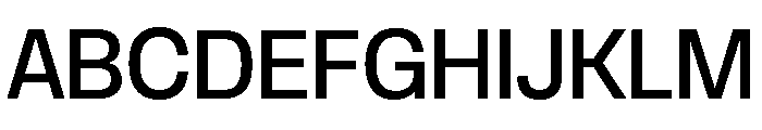 Copyright Mass Driver B.V 204 Font UPPERCASE