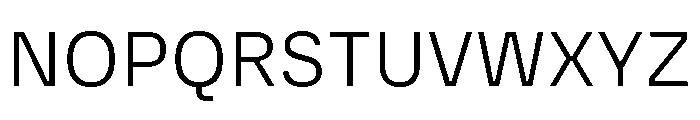 Copyright Mass Driver B.V 206 Font UPPERCASE