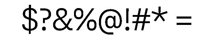 Copyright Mass Driver B.V 210 Font OTHER CHARS