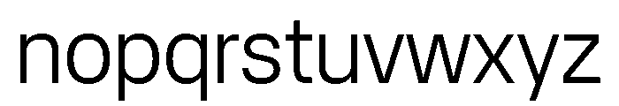 Copyright Mass Driver B.V 210 Font LOWERCASE