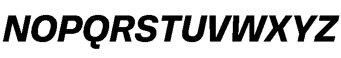 Copyright Mass Driver B.V 212 Font UPPERCASE