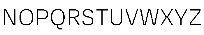 Copyright Mass Driver B.V 213 Font UPPERCASE