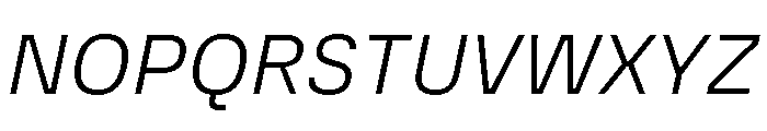 Copyright Mass Driver B.V 215 Font UPPERCASE