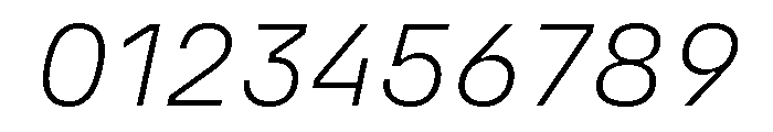 Copyright Mass Driver B.V 216 Font OTHER CHARS