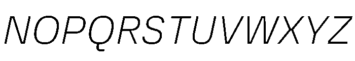 Copyright Mass Driver B.V 216 Font UPPERCASE
