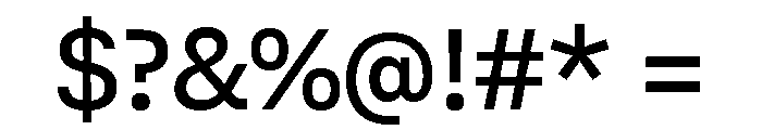 Copyright Mass Driver B.V 219 Font OTHER CHARS