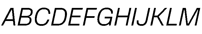 Copyright Mass Driver B.V 221 Font UPPERCASE