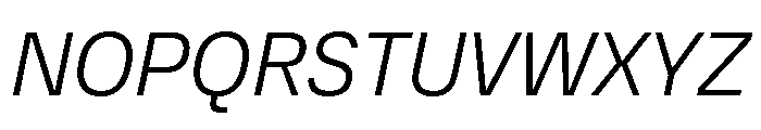 Copyright Mass Driver B.V 221 Font UPPERCASE