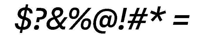 Copyright Mass Driver B.V 231 Font OTHER CHARS