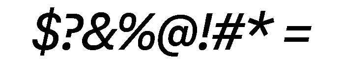 Copyright Mass Driver B.V 234 Font OTHER CHARS