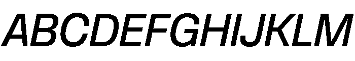 Copyright Mass Driver B.V 234 Font UPPERCASE