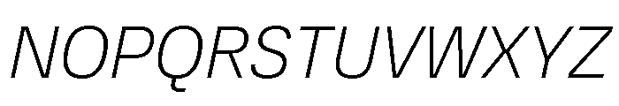 Copyright Mass Driver B.V 236 Font UPPERCASE