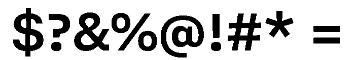 Copyright Mass Driver B.V 238 Font OTHER CHARS
