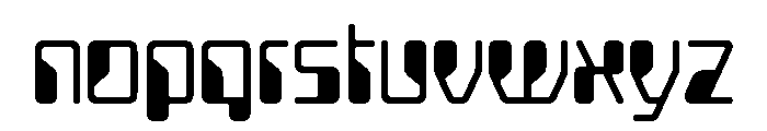 Copyright Mass Driver B.V 239 Font LOWERCASE