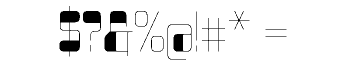 Copyright Mass Driver B.V 240 Font OTHER CHARS