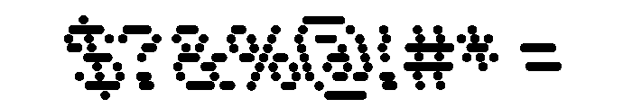 Copyright Mass Driver B.V 243 Font OTHER CHARS
