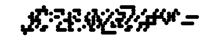 Copyright Mass Driver B.V 249 Font OTHER CHARS