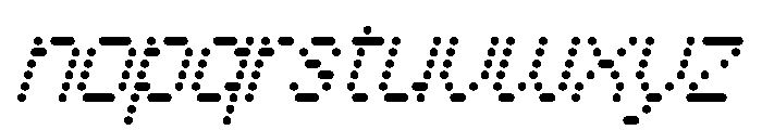 Copyright Mass Driver B.V 252 Font LOWERCASE