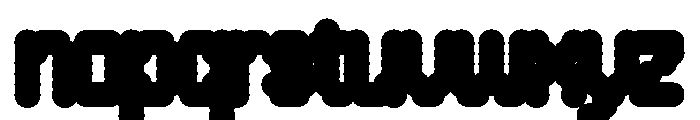 Copyright Mass Driver B.V 253 Font LOWERCASE