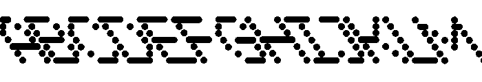 Copyright Mass Driver B.V 254 Font UPPERCASE