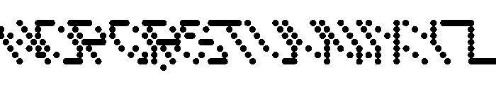 Copyright Mass Driver B.V 254 Font UPPERCASE